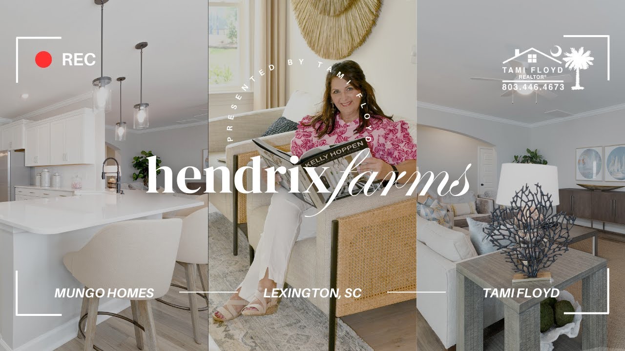 NEW NEIGHBORHOOD! Tour Hendrix Farms in Lexington, South Carolina