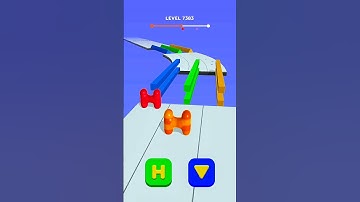 Best fun game ever (Blob Shifter 3D) level-7383 #games #shorts