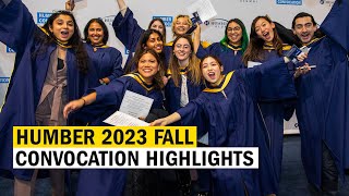Humber 2023 Fall Convocation Highlights