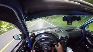 Built B18C Integra POV Drive / Mountain Run! Pov Drive Open Header B20b Integra