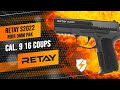 Retay s2022 9mm pak  la rplique de larme utilise par la gendarmerie en vente libre 