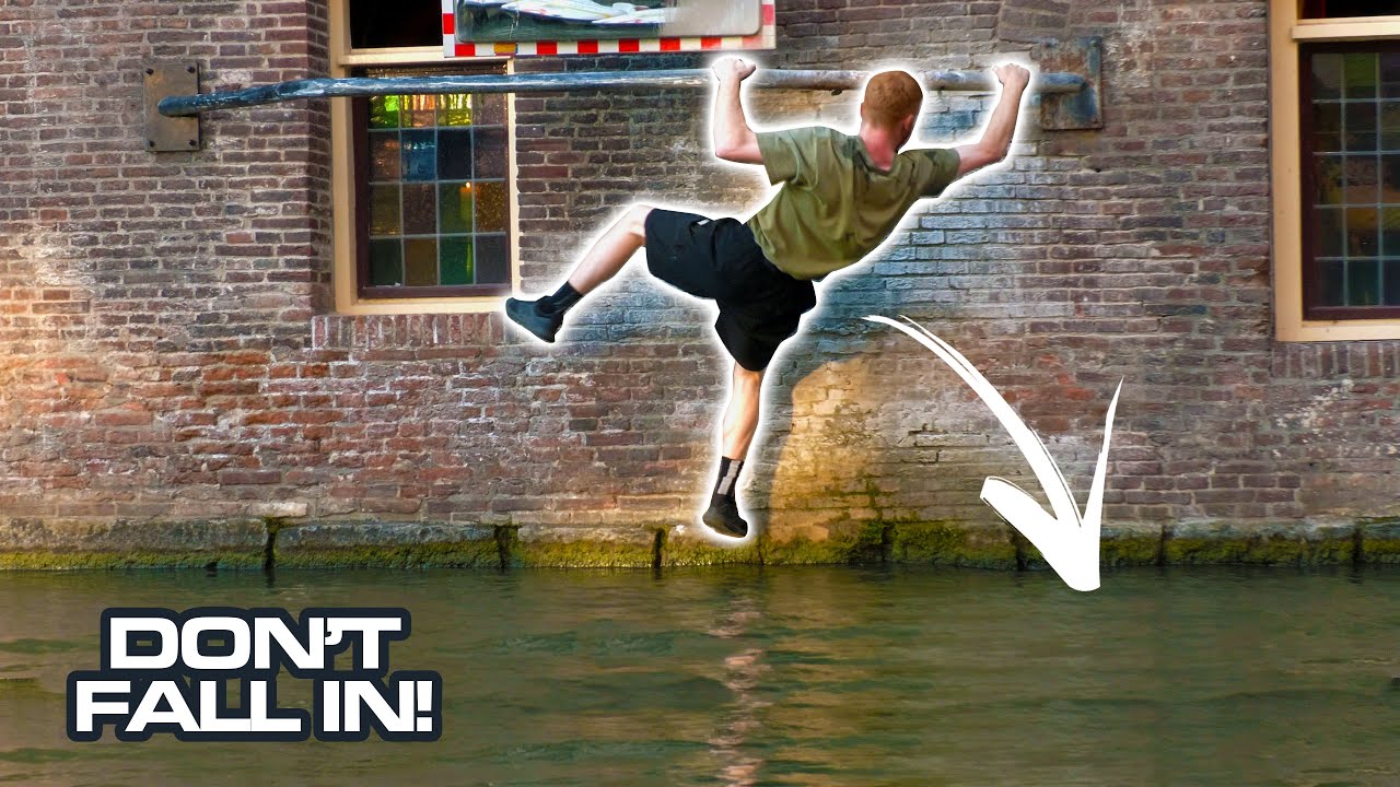 Urban Climbing Water Challenge 💦 DON'T GET WET! YouTube