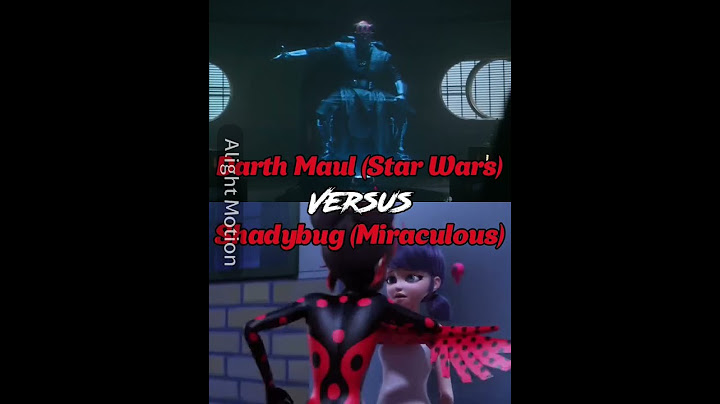 Darth Maul vs Shadybug #miraculous #edit #starwars #shorts #1v1