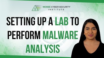 Lab Setup for Analyzing Malicious Files and Executables