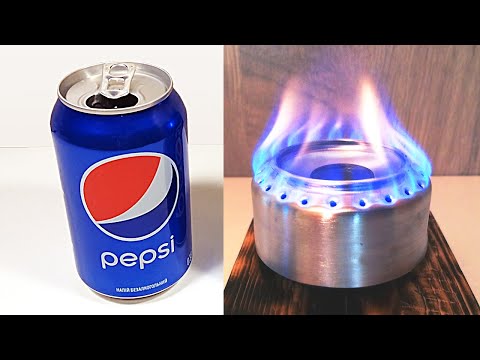 How to make an Alcohol stove! AMAZING DIY!