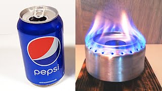 How to make an Alcohol stove! AMAZING DIY!