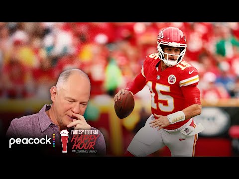 KC Chiefs, Philadelphia Eagles look sluggish offensively | Fantasy Football Happy Hour | NFL on NBC