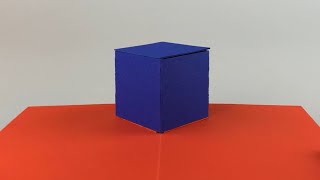 Diagonal Pop-up Cube (without a fold in the roof) screenshot 5