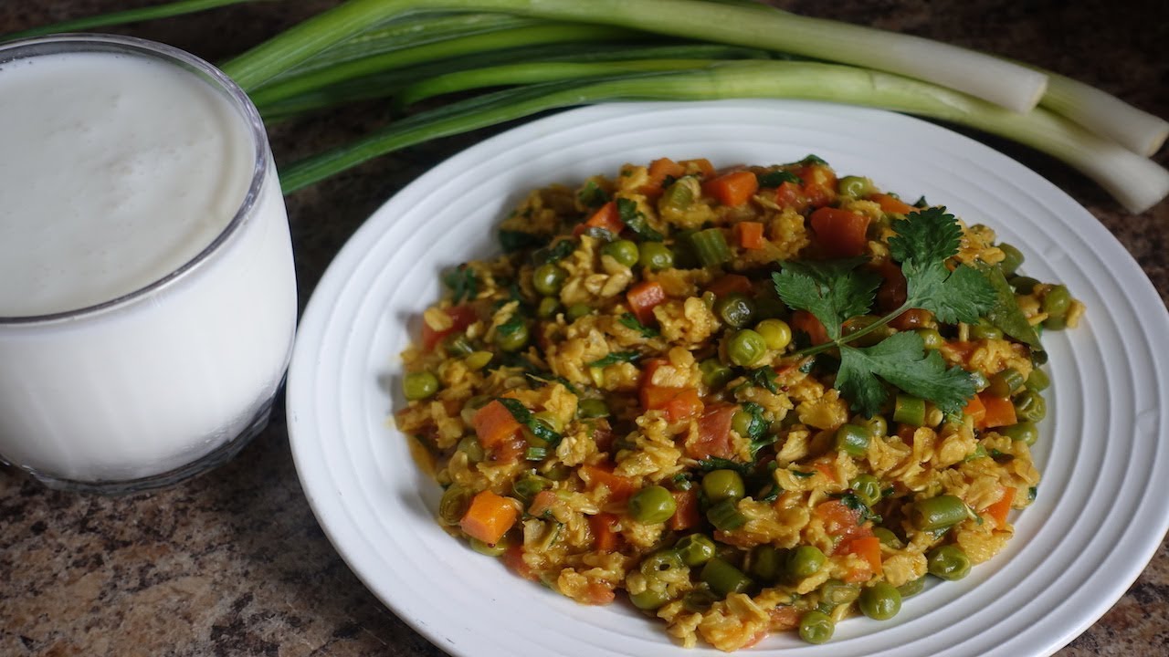 Weight Loss Recipe || Masala Oats || No Onion, No Garlic || Sangeeta's World