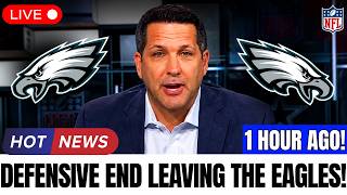 IT'S OFFICIAL! EAGLES SAY GOODBYE TO VETERAN DEFENSIVE END! PHILADELPHIA EAGLES NEWS