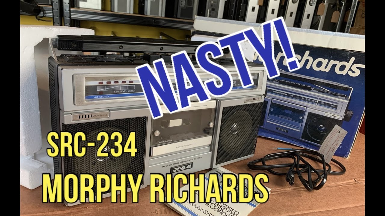 Morphy Richards SRC-234. Radio Cassette Repair. Boombox