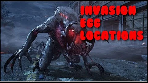 COD Ghost : "Eggstra XP" Invasion Extinction Egg Spots - Favela, Mutiny, Pharoah, Departed