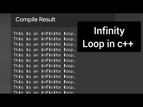Infinite Loop in c++ | #programming #cpp #coding - YouTube