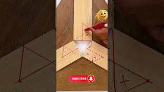 #Sehar - Clean Wood Corner Joint in Seconds | Woodworking Shorts