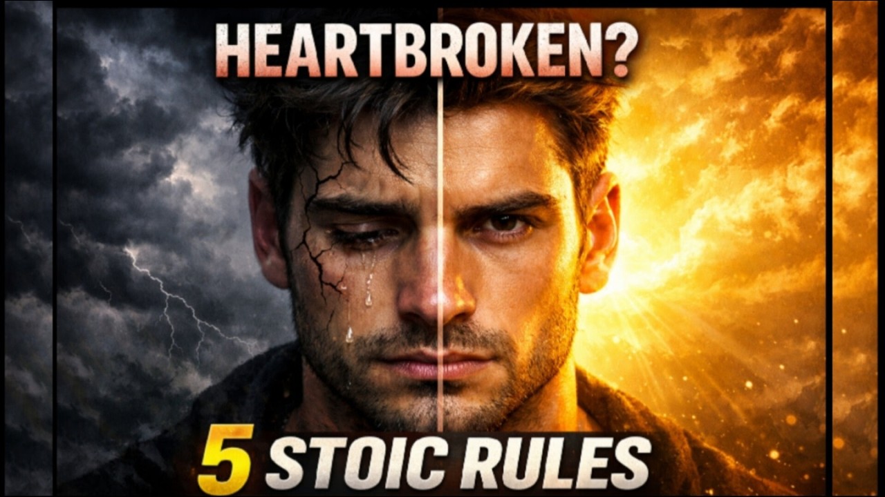 Stop Crying. 5 Stoic Rules For Broken Heart (Life-Changing)