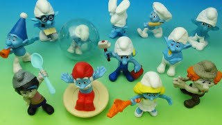 2013 SMURFS 2 set of 12 McDONALD'S HAPPY MEAL MOVIE COLLECTIBLES VIDEO REVIEW (Import)