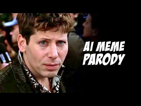 OpenAI vs Anthropic (Zoolander Staring Meme - AI Edit)