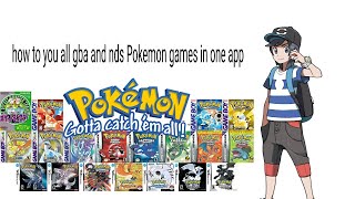 how to download all Pokemon games in one app