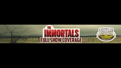 Oct 18 2025 - The Immortals Show Broadcast - Stettler, AB