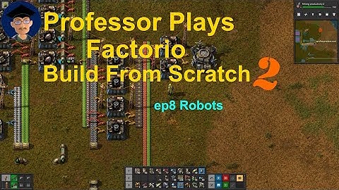 Factorio Build From Scratch Season 2 ep8 Robots