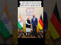 PM Modi Meets German Chancellor Friedrich Merz in Evian, France at G7 Summit #G7Summit #pmmodi