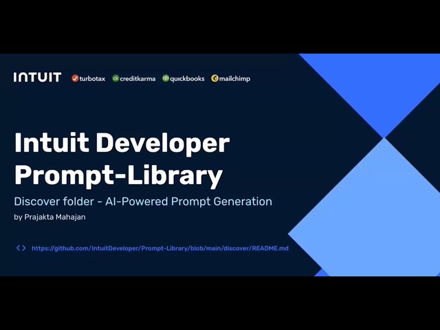 Build QuickBooks Online Intuit Enterprise Suite Integrations Faster with AI-Powered Prompts