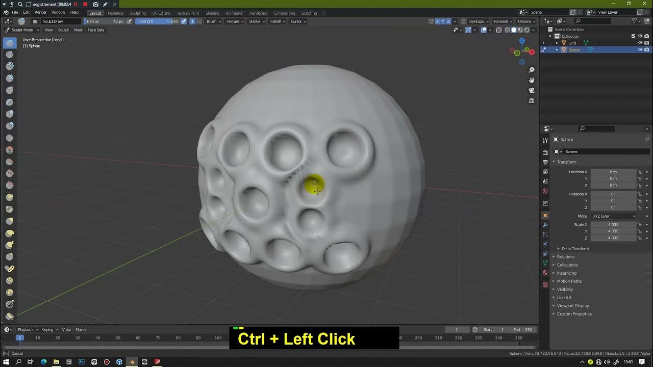 How to use symmetry option Blender 2 9 and 3 0 Quick Tips Series YouTube