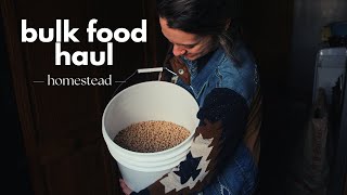Bulk Food Hault | Azure Standard pick up