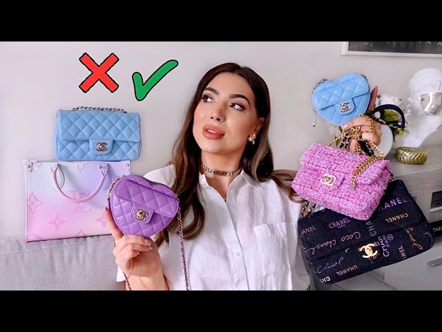 CHANEL 22P Iridescent Light Purple Lamb Skin 19 Small Flap Bag Mixed H –  AYAINLOVE CURATED LUXURIES