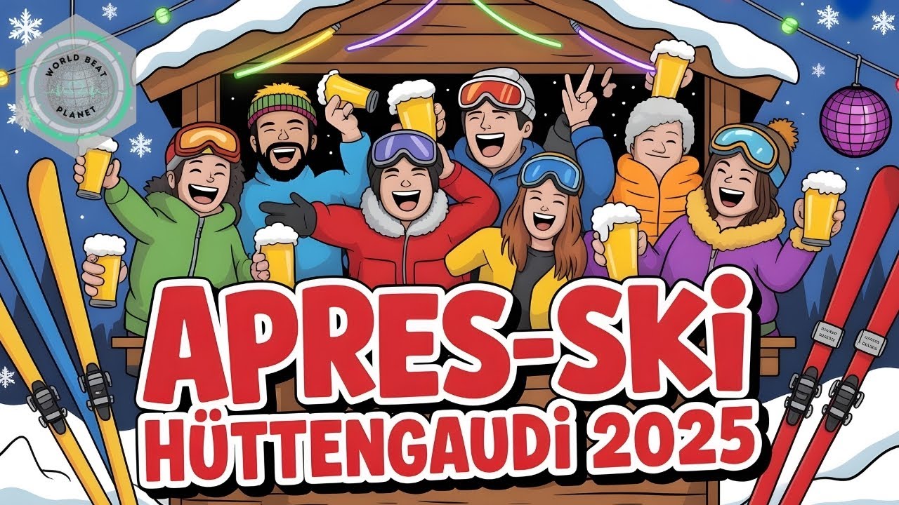 🔥 APRÈS-SKI HÜTTENGAUDI 2025 🏔️ | 1 Stunde Party Hits & Après-Ski Musik zum Feiern & Mitsingen 🍻