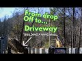 Building a Wing Wall | Tiny House Site Prep Time-Lapse