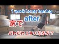 【検証7日目!家でスノーボードは上達する?家ティ】初心者 オフトレ グラトリ オーリー ノーリー