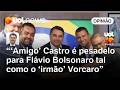 'Grande amigo' Castro é pesadelo para Flávio Bolsonaro assim como o 'irmão' Vorcaro | Sakamoto