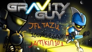 fliping gravity with my friends gravity guy part 3