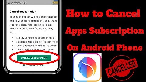 How to Cancel Apps Subscriptions || How to Cancel faceApp Subscription Android || 2023 ||