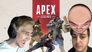 xQc Plays APEX LEGENDS with Moxy & Poke!