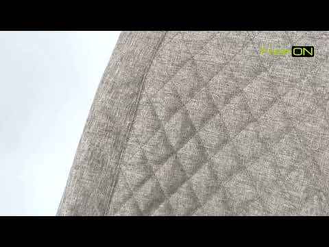 Гойдалка-шезлонг дитяча FreeOn Serene grey, крісло-гойдалка для немовлят, з ременями безпеки, видео 1