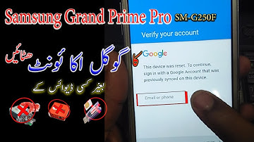 FRP Remove Samsung Grand Prime Pro SM-G250F within 2 minutes with Miracle Box Crack
