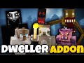 Wir Haben Die GRUSELIGSTEN Mods Von Minecraft Bedrock überlebt Dwellers Addon Nr 1