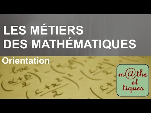Vidéo: Quels emplois bien rémunérés impliquent des mathématiques?