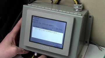 Proface program transfer via USB flash drive