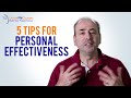 Personal Effectiveness: 5 Tips for Project Managers