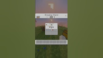 how to make potion of slow falling #shorts #minecraft