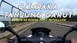 CAMPAKA KE TANJUNG GARUT PURWAKARTA MAMPIR KE RUMAH PANJI PETUALANG; NMAX; MOTOVLOG INDONESIA