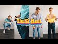THRIFT SHOP LIKE A PRO! (TRY-ON HAUL) 2018