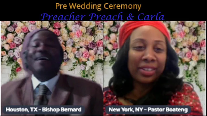 Preacher Preach & Carla Wedding Day