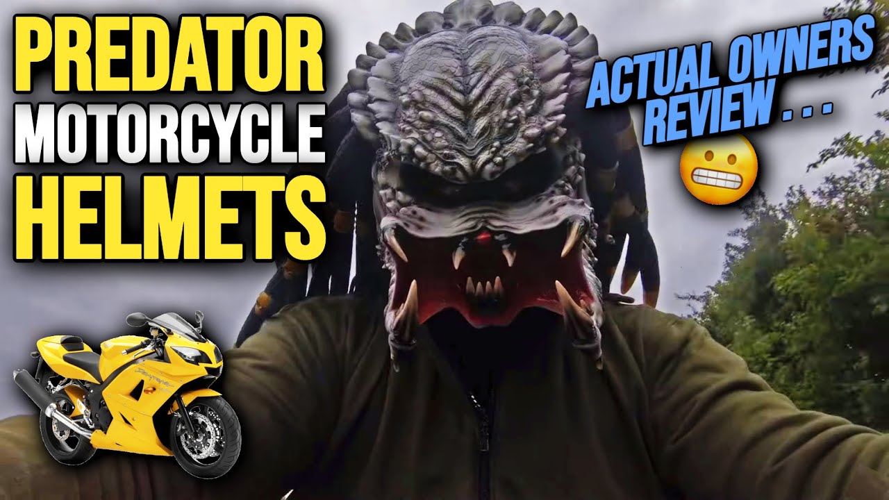 OWNERS REVIEW | Predator Motorcycle Helmets - Are they Safe - Legal