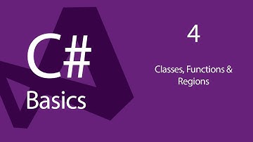 C# Programming Tutorials: Beginners 04 Classes Functions and Regions
