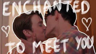 nick and charlie (heartstopper) - enchanted Resimi