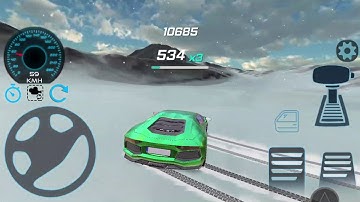 Aventador Drift Simulator #4 Aventador driving and drift Andorid Gameplay